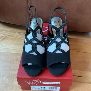 IMPO BLACK HEELS